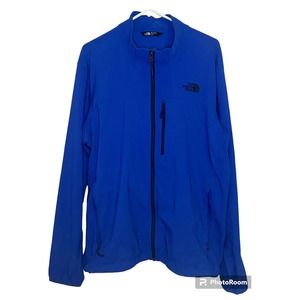 The North Face Men's Long Sleeve Full Zip Jacket Blue Size XL Flaws